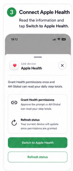 Apple Health connection visual step 3
