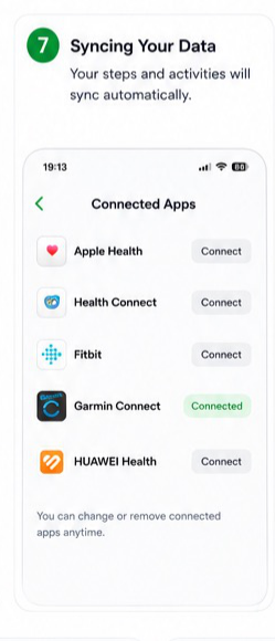 Garmin connection visual step 7